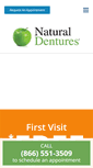 Mobile Screenshot of naturaldentures.com